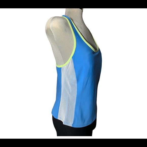 CAZIMI Blue and White Sport Tank Size 14 - Picture 4 of 8